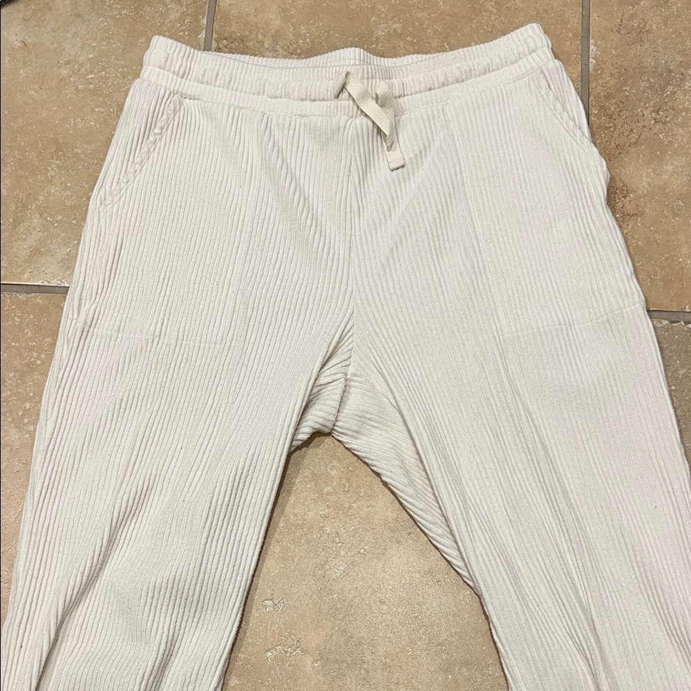 GAP Off-White Ribbed Lounge Set - Picture 7 of 8